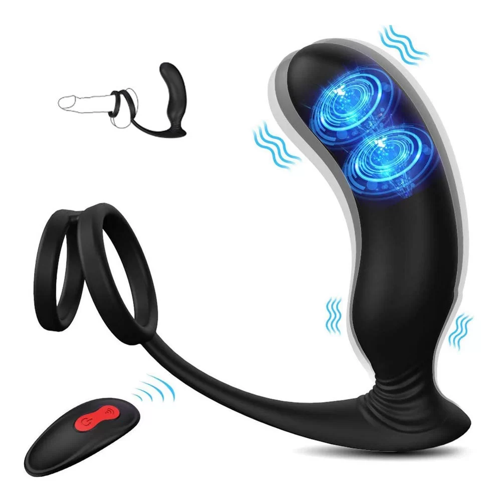 Anal Vibrator Male Vibrator With Penis Ring 9 Vibration Mode Wireless  Remote Controlled Anal Sex Toy India