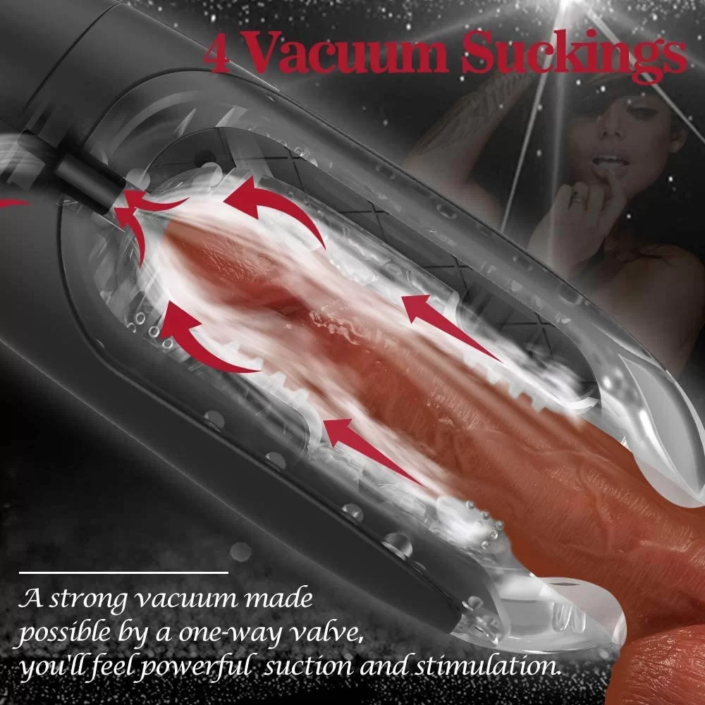 Automatic Male Masturbator 4 Powerful Vacuum Suction 10 Vibrating Modes Men  Masturbation Penis Stimulation Male Sex Toy India