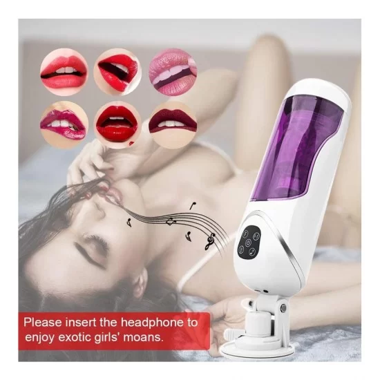 Automatic Male Masturbator India Hands Free 10 Spinning Modes and