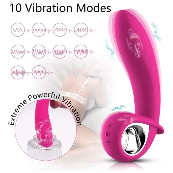 G Spot Vibrator Automatically Inflatable Vibrator Vaginal Anal