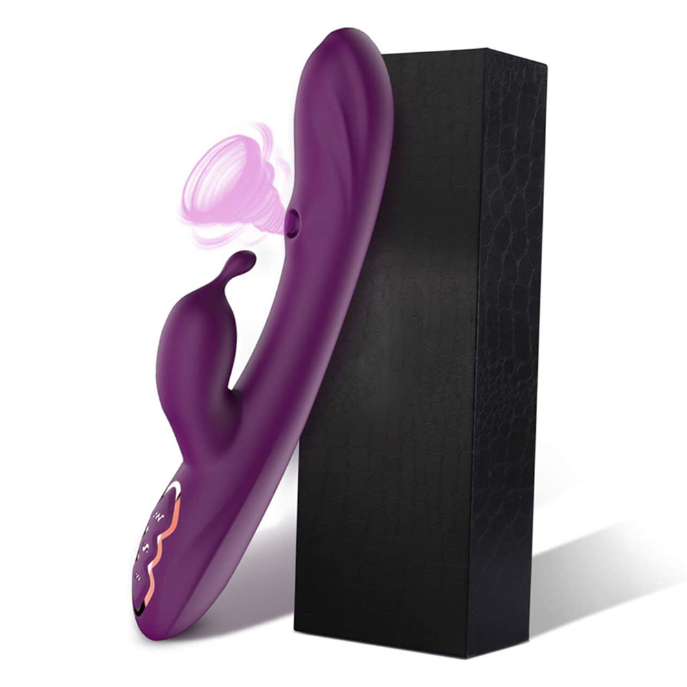 G Spot Vibrator With Clitoral Sucking Dual Motor 7 Vibratio