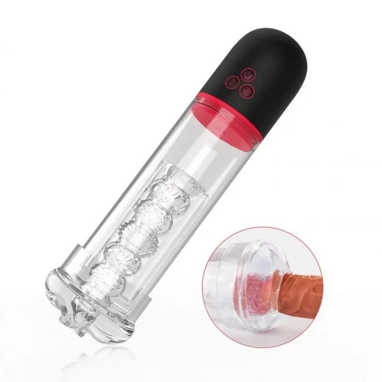 Vibration 9 Mode Suction Penis Pump